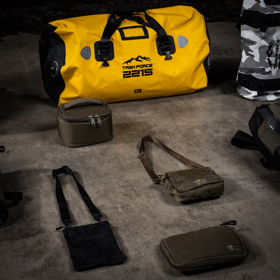 TF-2215 Bear Creek Drybag 100L - Geel