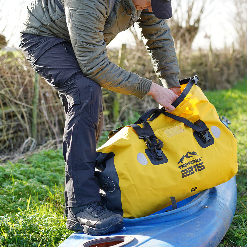 TF-2215 Bear Creek Drybag 100L - Geel