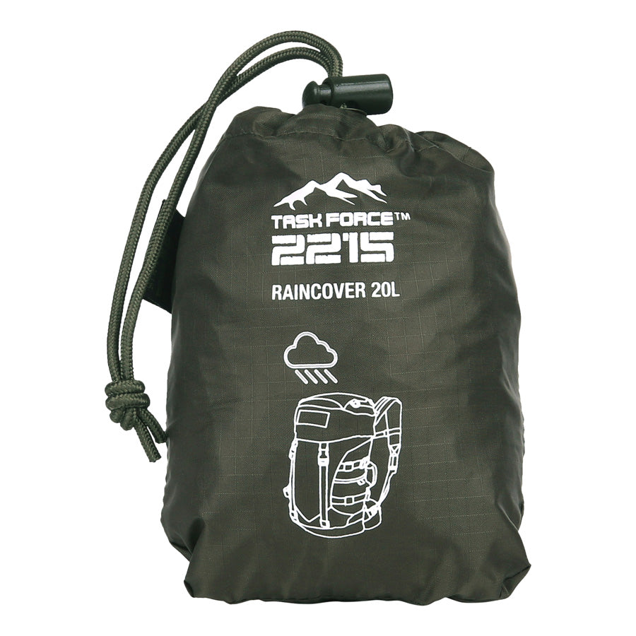 TF-2215 Regenhoes rugzak 20L - Ranger Green