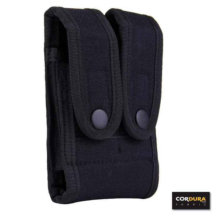 Double magazine holder pouch Cordura DP227 - Zwart