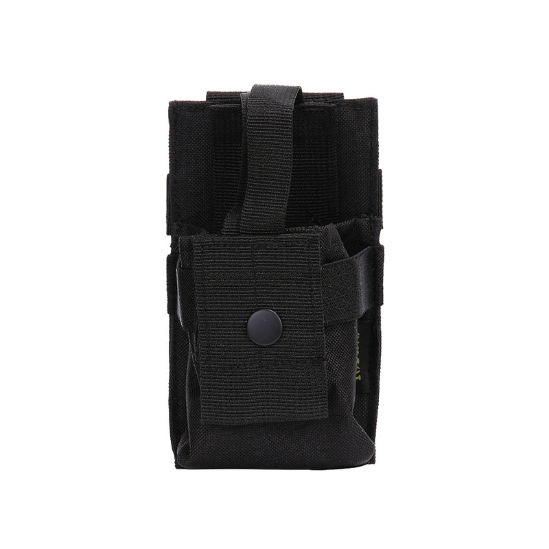 Molle pouch radio utility #G - Zwart