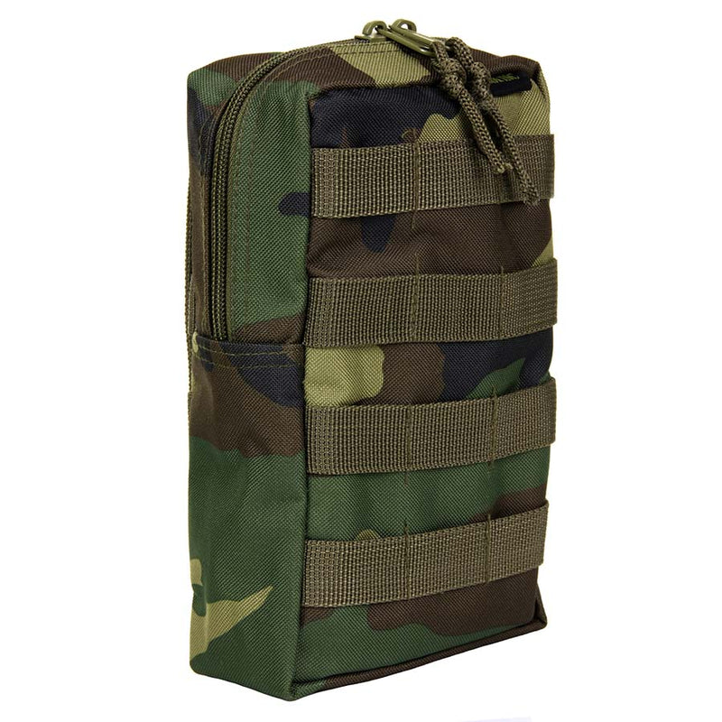 Molle pouch Upright - Woodland