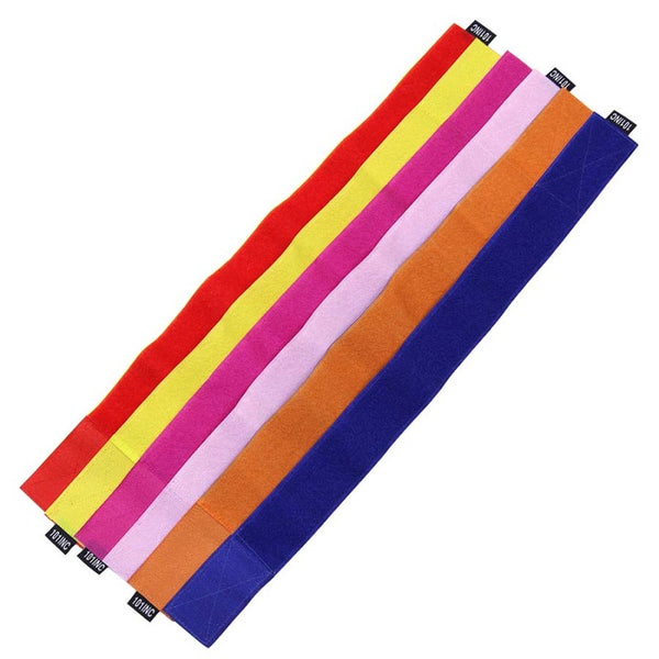 Arm strap with velcro - Rood/Geel