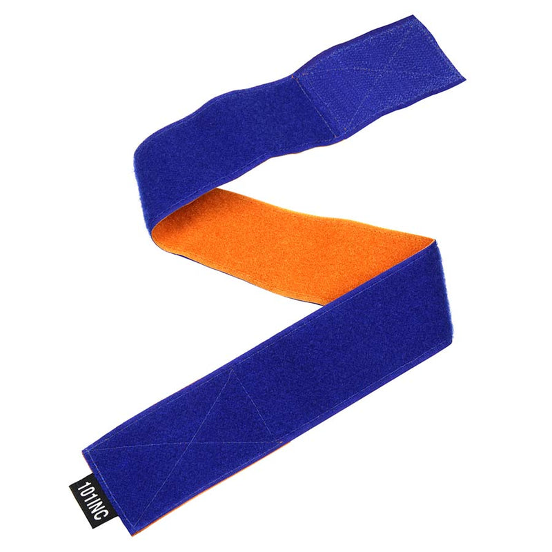 Arm strap with velcro - Blauw/Oranje