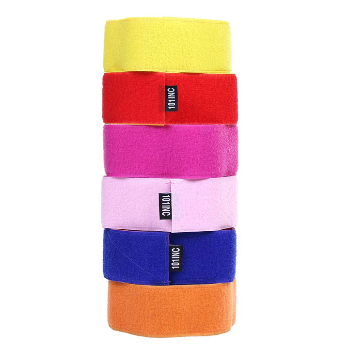 Arm strap with velcro - Blauw/Oranje