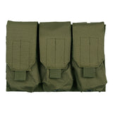 Triple M4 mag pouch - Groen