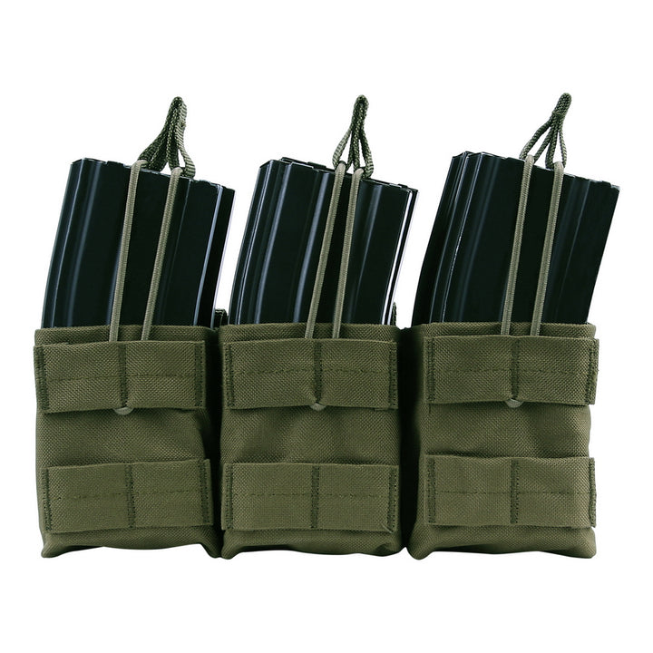 Triple stacker M4 mag pouch - Groen