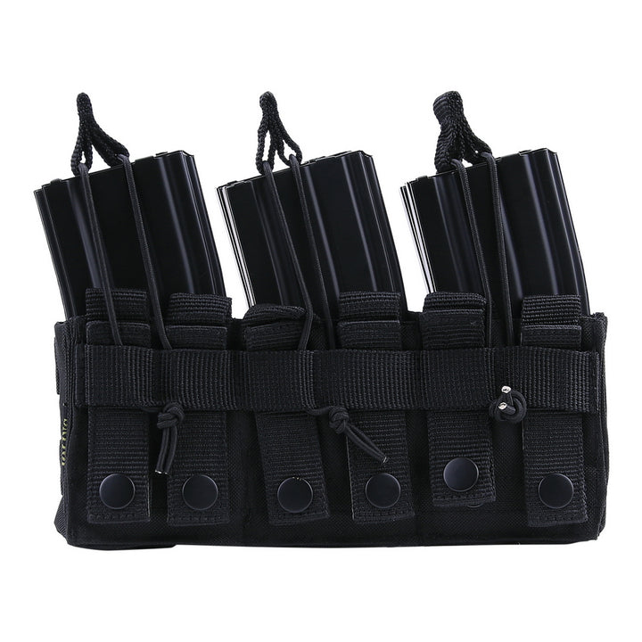 Triple stacker M4 mag pouch - Zwart