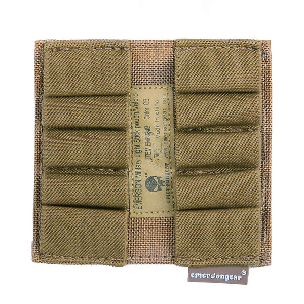 Military lightstick pouch velcro EM6034 - Coyote