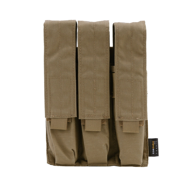 Triple magazine pouch CORDURA/KRISS VECTOR, HK MP7 - coyote