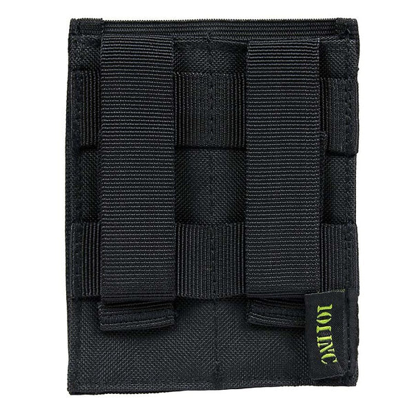 Double elastic magazine pistol pouch LQ16011-2 - Zwart