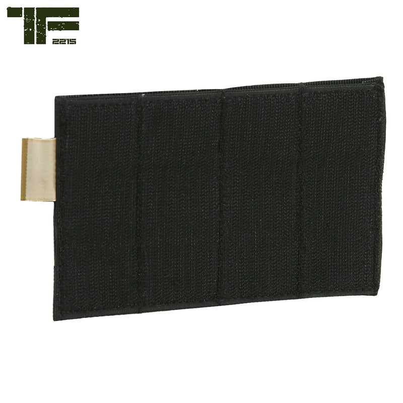 TF-2215 Molle to hook and loop adapter - Zwart