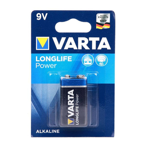 Varta blokje 9 volt batterij