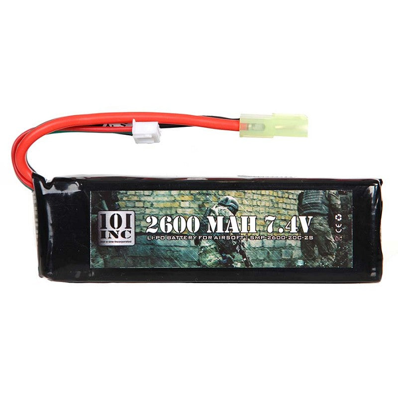 Li-Po batterij 7.4V -2600 mAh