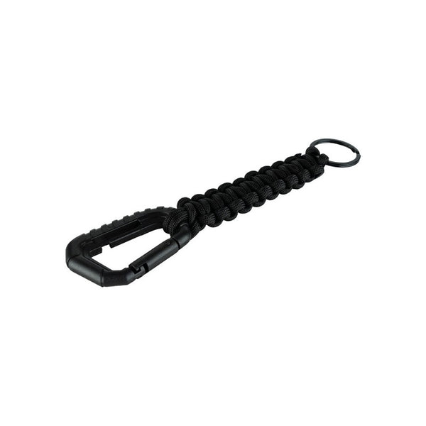 Tactical paracord sleutelhanger - Zwart