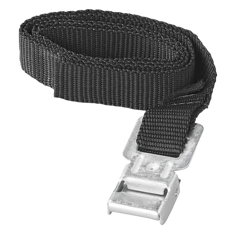 ProPlus Bindriemen met Metalen Gesp - 18 mm x 75 cm - Zwart - 2 stuks