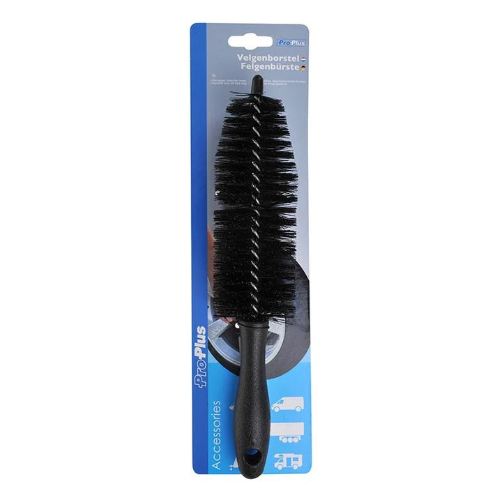 ProPlus Velgenborstel Met Krasvrije Haren - Zwart - 30 cm