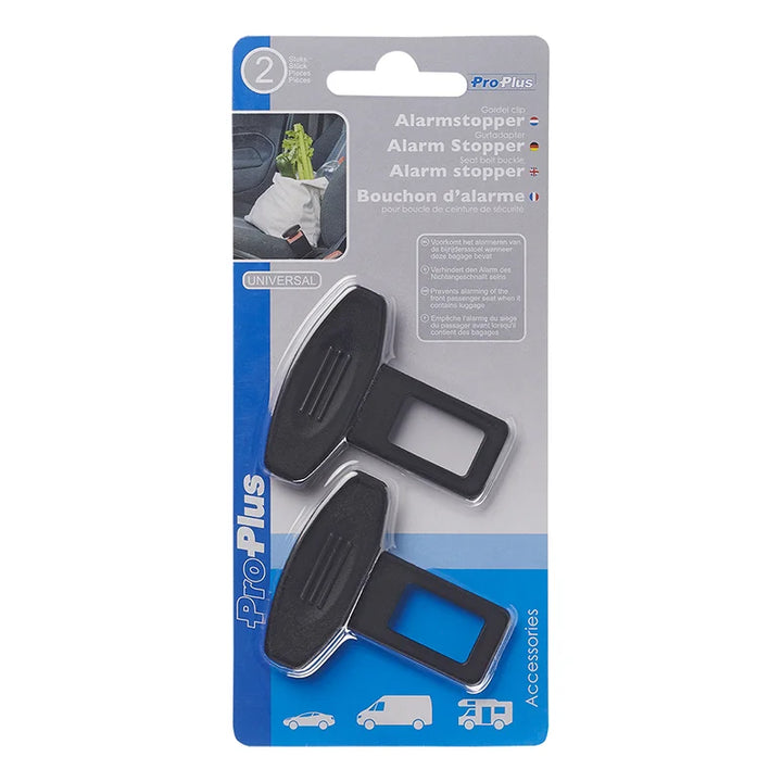 ProPlus Gordel  Clip Alarmstopper - Set van 2 stuks