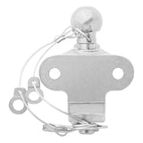 ProPlus Trekhaakkogel zilver gecombineerde tweevoudige uitvoering D17,2/S200 E-gekeurd