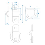 ProPlus Sjoroog 2-delig 10mm in blister