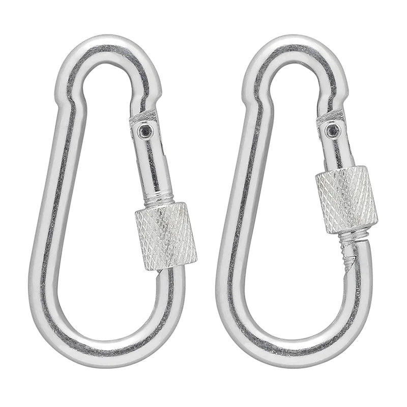 ProPlus Karabijnhaak metaal 6x60mm met schroefsluiting