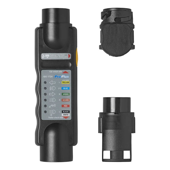 ProPlus Stekkertester 7-polig 12V set met 2 adapters