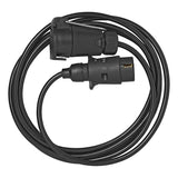 ProPlus Verlengkabel 3M met stekker en doos 7-polig