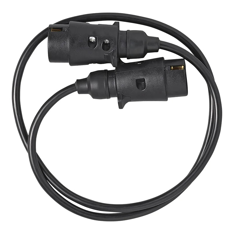 ProPlus Verlengkabel 1M met 2x stekker 7-polig PVC