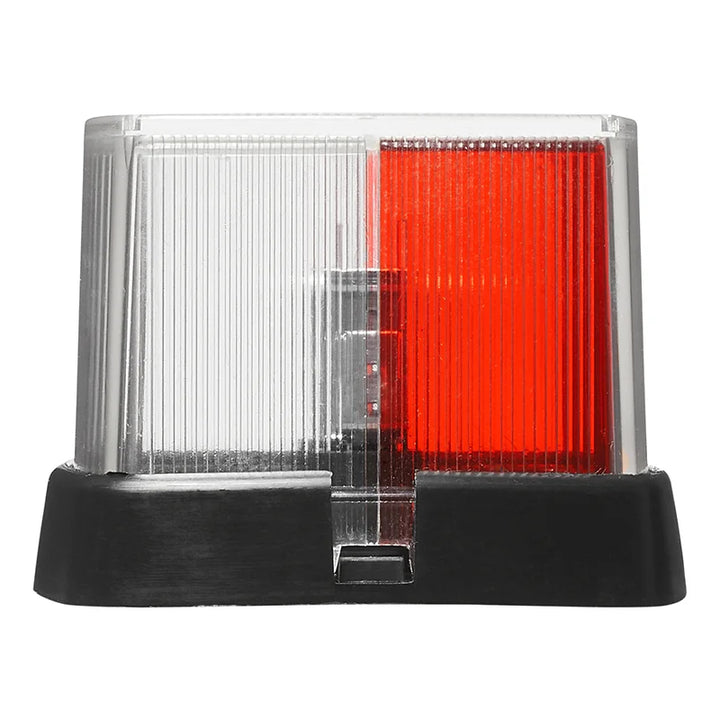 ProPlus Breedtelicht rood/wit 66x62mm met reflector op houder