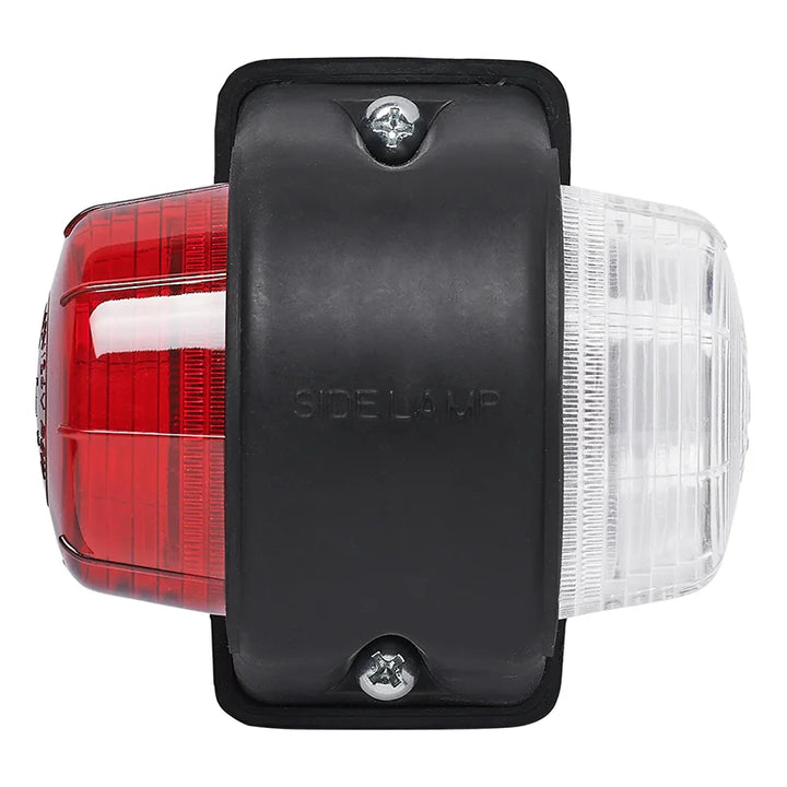 ProPlus Breedtelicht rood/wit 67x78mm plat