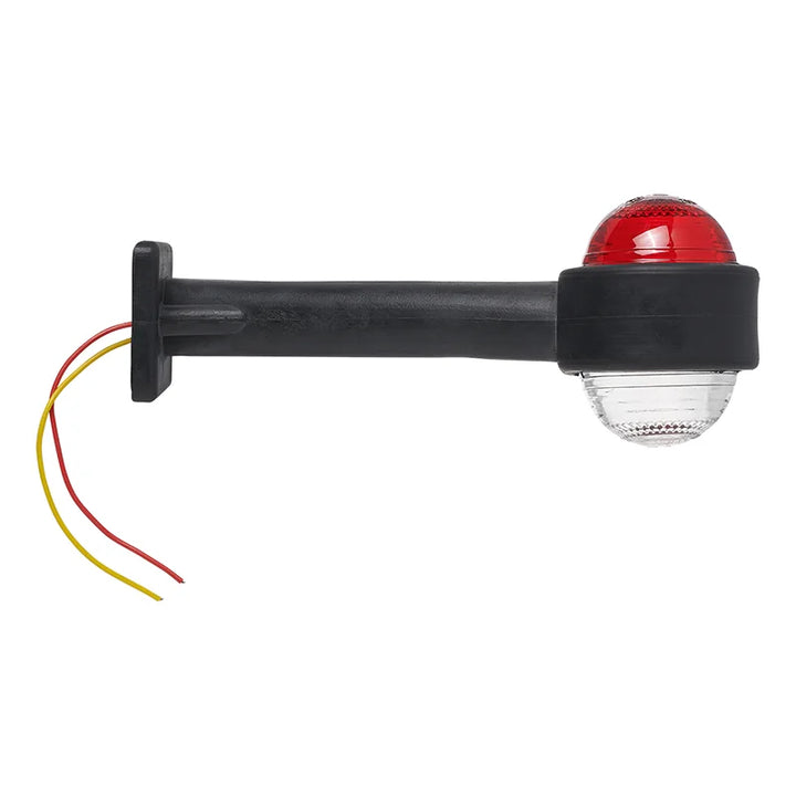 ProPlus Breedtelicht rood/wit 160mm schuin