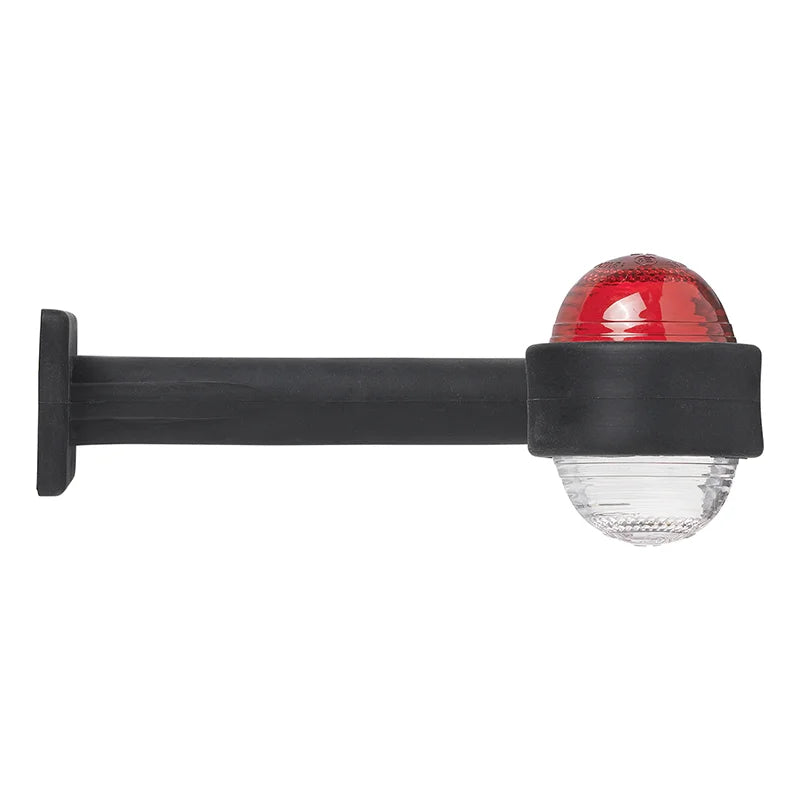 ProPlus Breedtelicht rood/wit 185mm haaks