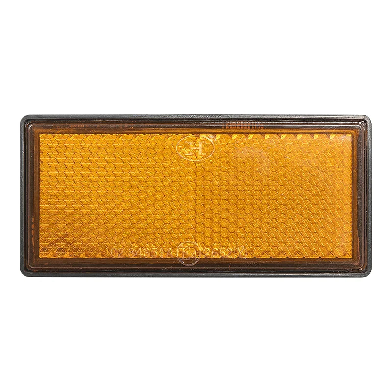 ProPlus Reflector oranje 85x39mm zelfklevend met grondplaat 2st. in blister