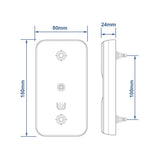 ProPlus Achterlicht 12/24V 4 functies 80x150mm LED in blister