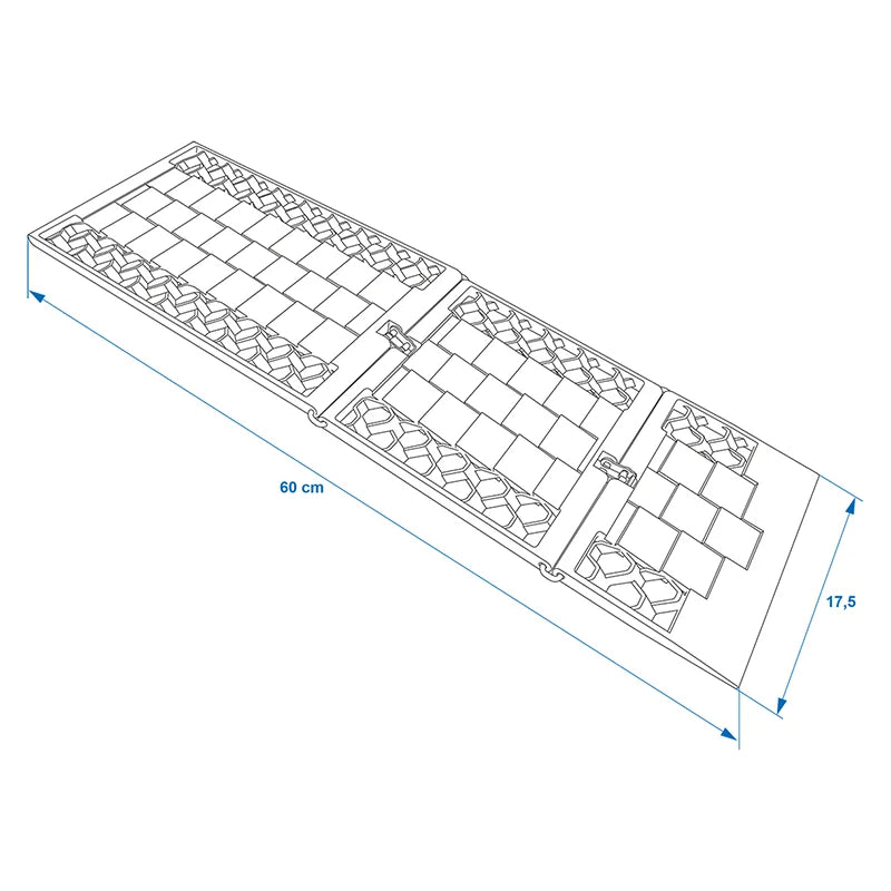 ProPlus Anti-slipmat vouwbaar - set van 2 stuks