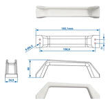 ProPlus Rangeergreep wit - set van 2 stuks