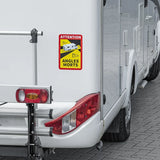 ProPlus Sticker - Dodehoek Markeringssticker - Camper - "Attention Angles Morts!"