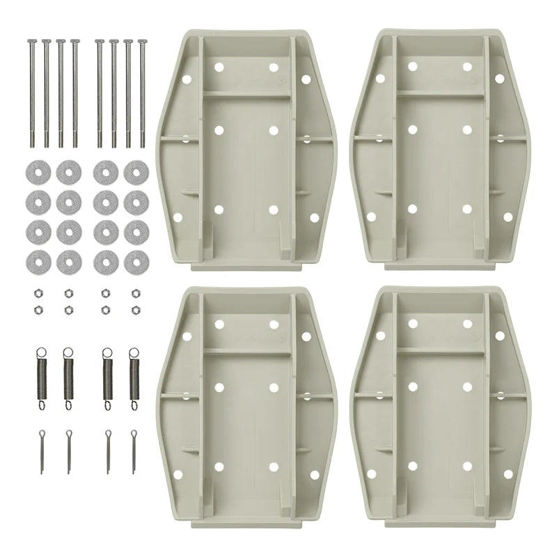 ProPlus Stabilisatievoeten met veer - set van 4 stuks