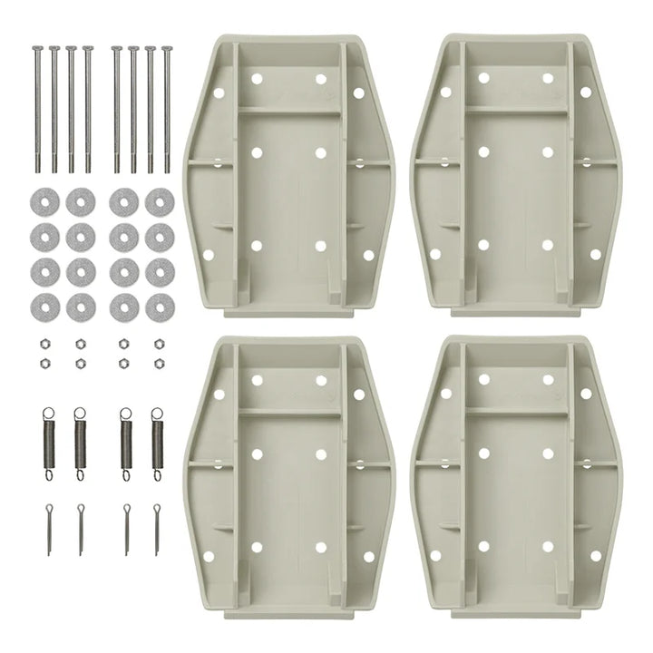 ProPlus Stabilisatievoeten met veer - set van 4 stuks