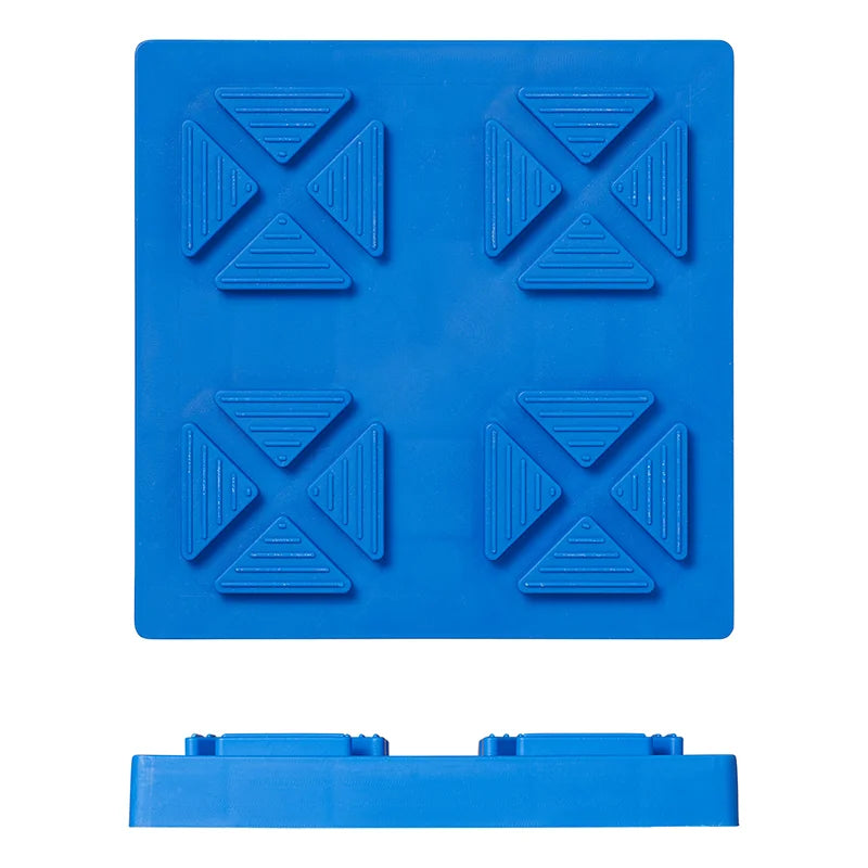 ProPlus Onderlegplaten stapelbaar 21x21x3,3cm - set van 4 stuks