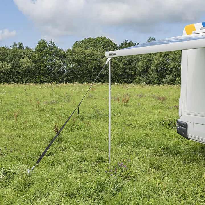 ProPlus Stormband set 2x 3,2 m met peesbevestiging voor luifelrail