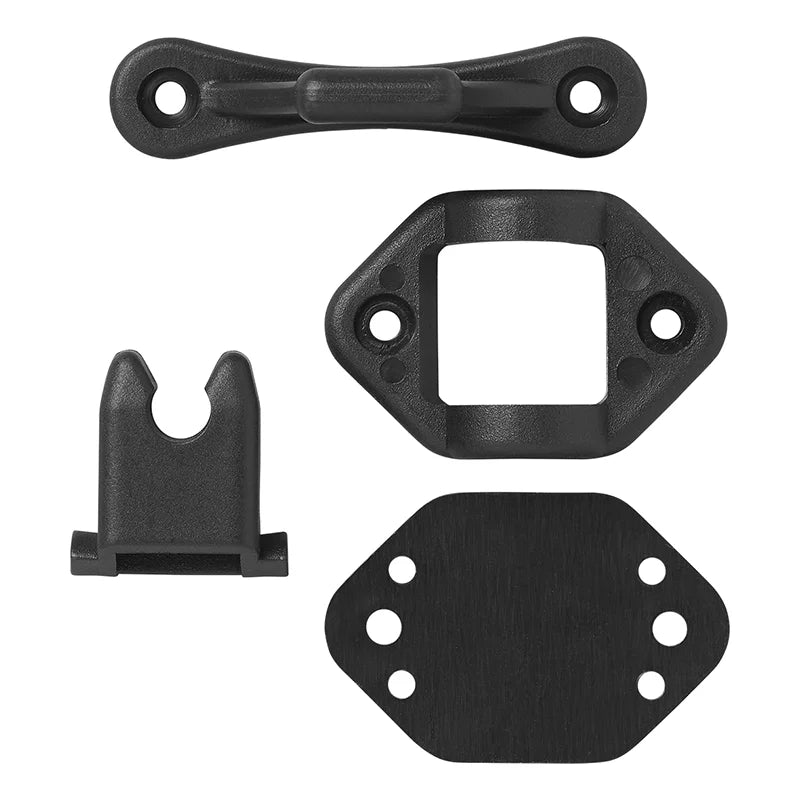 ProPlus Deurvanger scharnierend zwart 2-delig