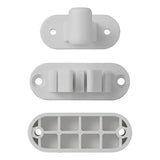 ProPlus Deurvanger met flexibele klem grijs 2-delig