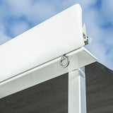 ProPlus Eindstop voor tentrail 6 - 9 mm rvs - set van 2 stuks