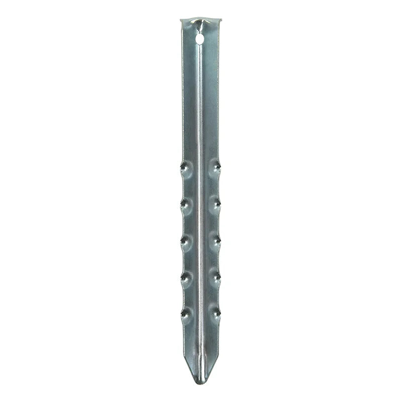 ProPlus Tentharing 30cm metaal geribbeld