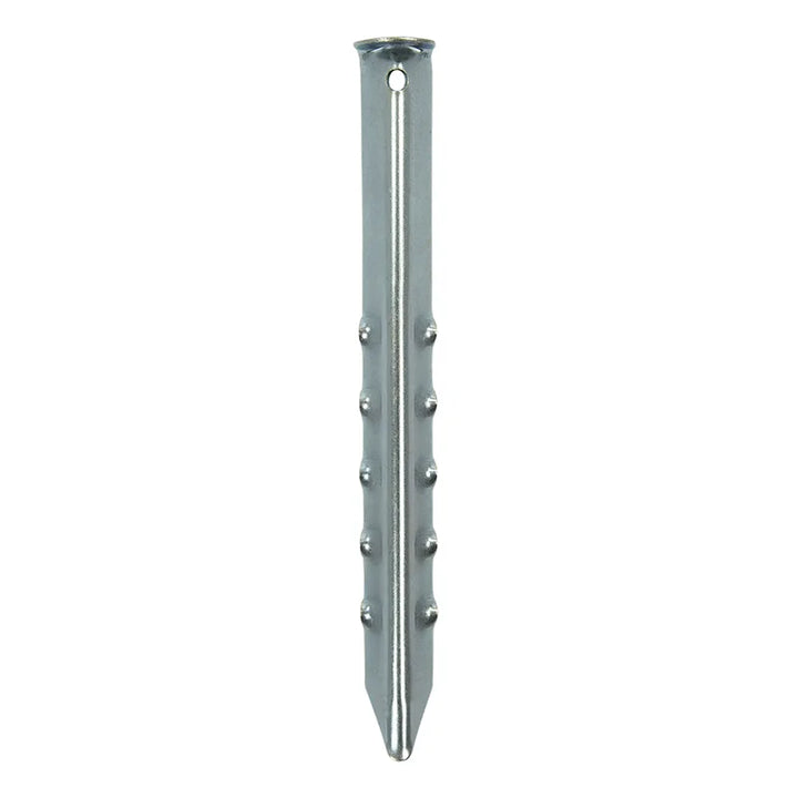 ProPlus Tentharing 30cm metaal geribbeld 2 stuks in polybag