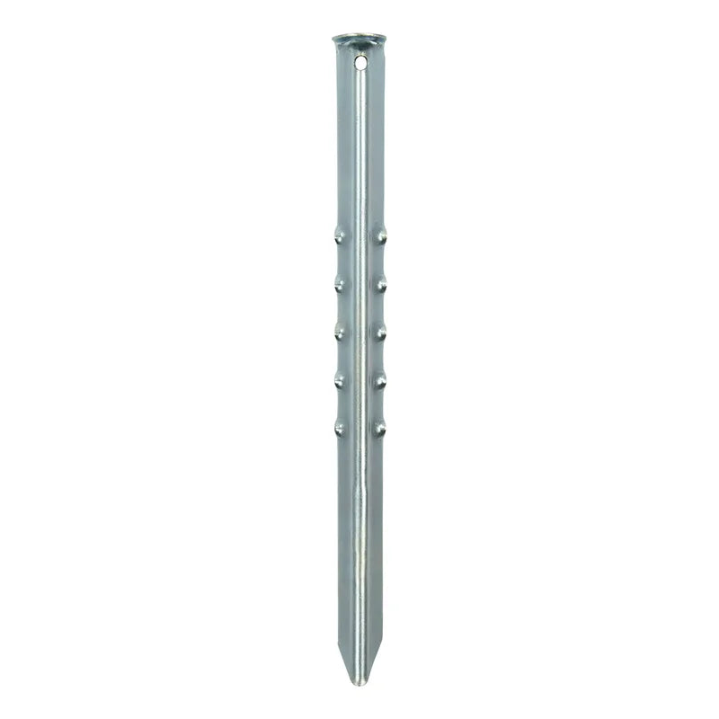 ProPlus Tentharing 40cm metaal geribbeld 2 stuks in polybag