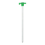 ProPlus Tentharing 25cm metaal met kunststof haak 6 stuks in polybag