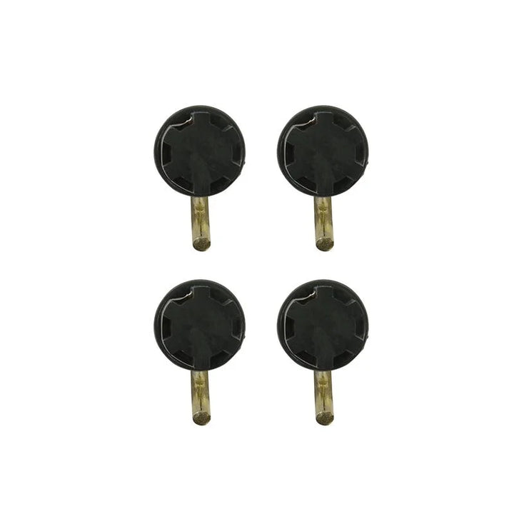 ProPlus Tentdop 25 mm met Ronde Haak 4 stuks - Blister