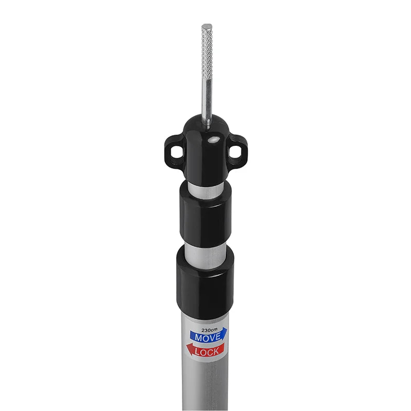 ProPlus Tentstok telescopisch 3-delig 93-230cm - set van 2 stuks